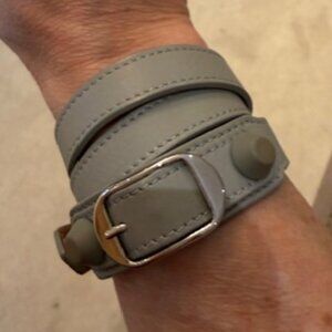 Balenciaga leather bracelet